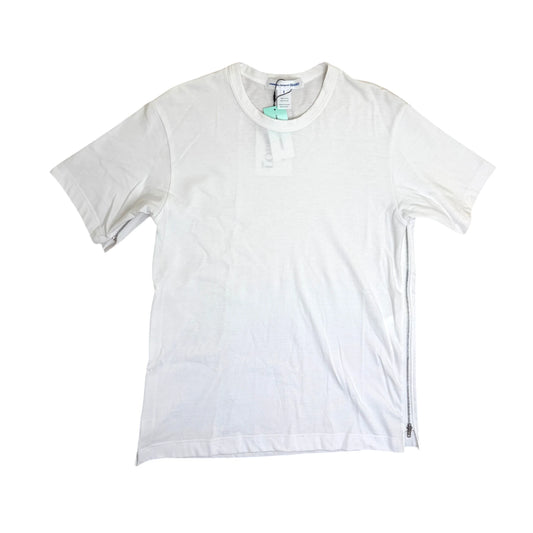 Comme Des Garcon Side Zip T-Shirt white - M