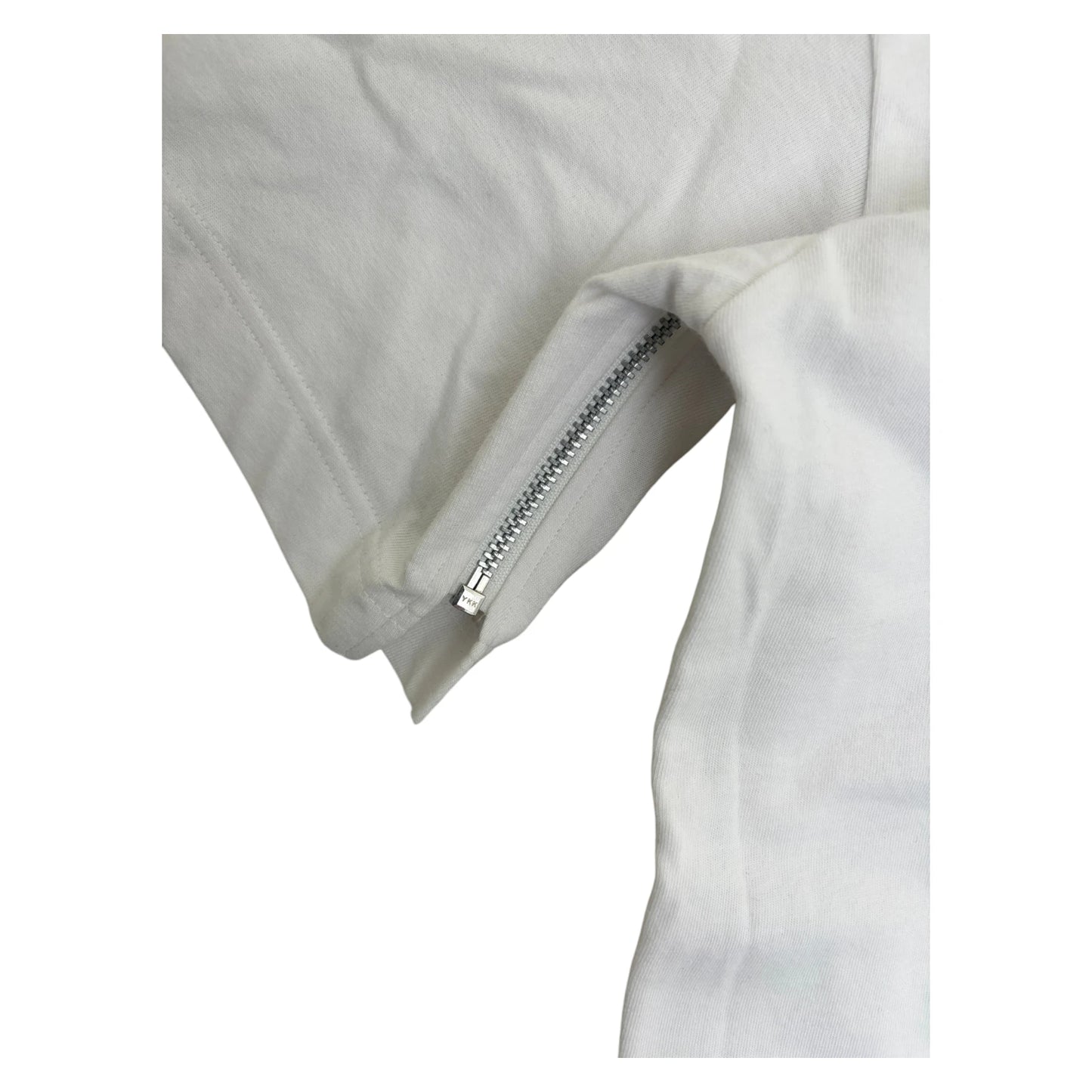 Comme Des Garcon Side Zip T-Shirt white - M