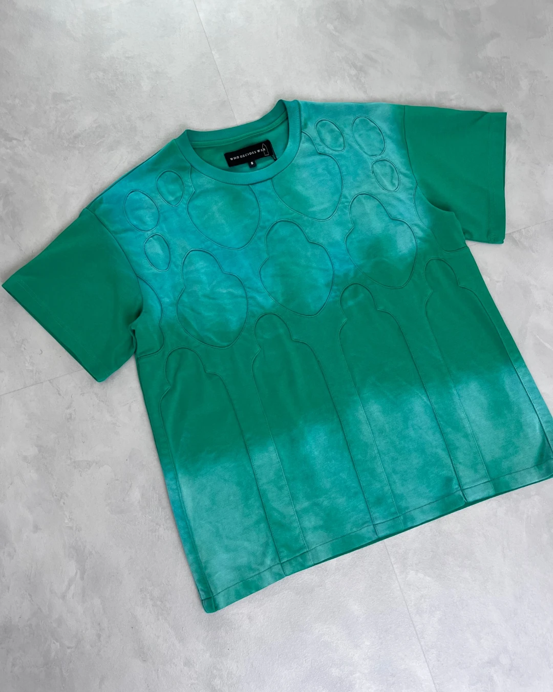 Who Decides War Logo T-shirt green - S