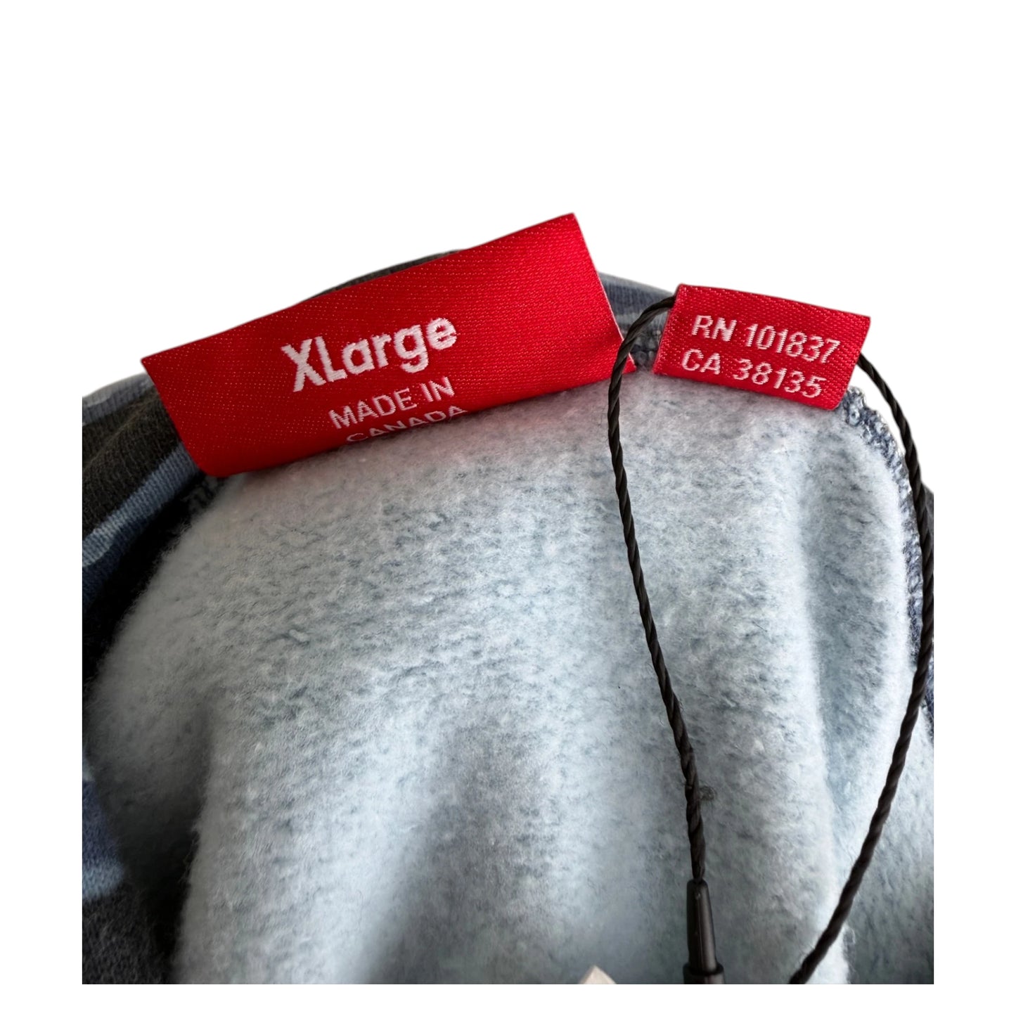 Supreme Small Box Logo Tiger Hoodie blue camo - XL