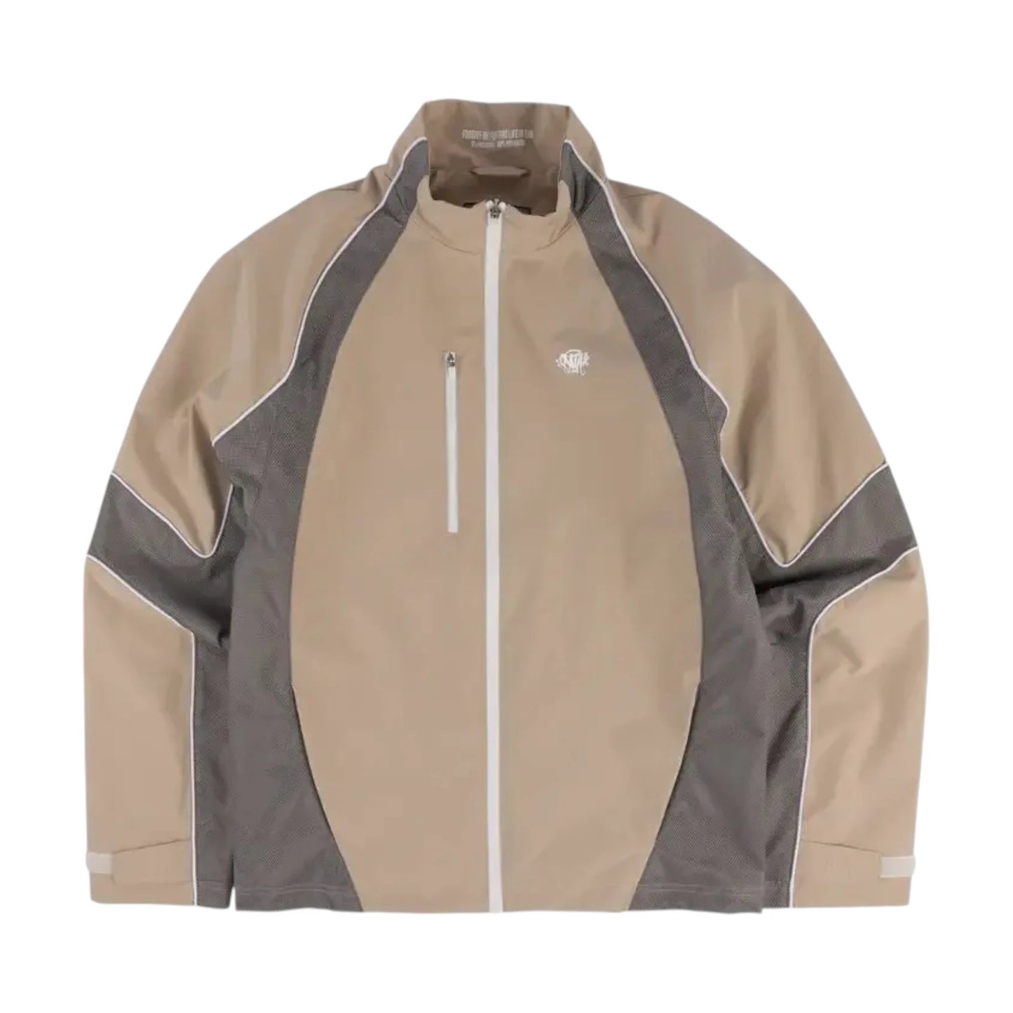 SynaWorld Moto Tracksuit Full Set beige - XXL