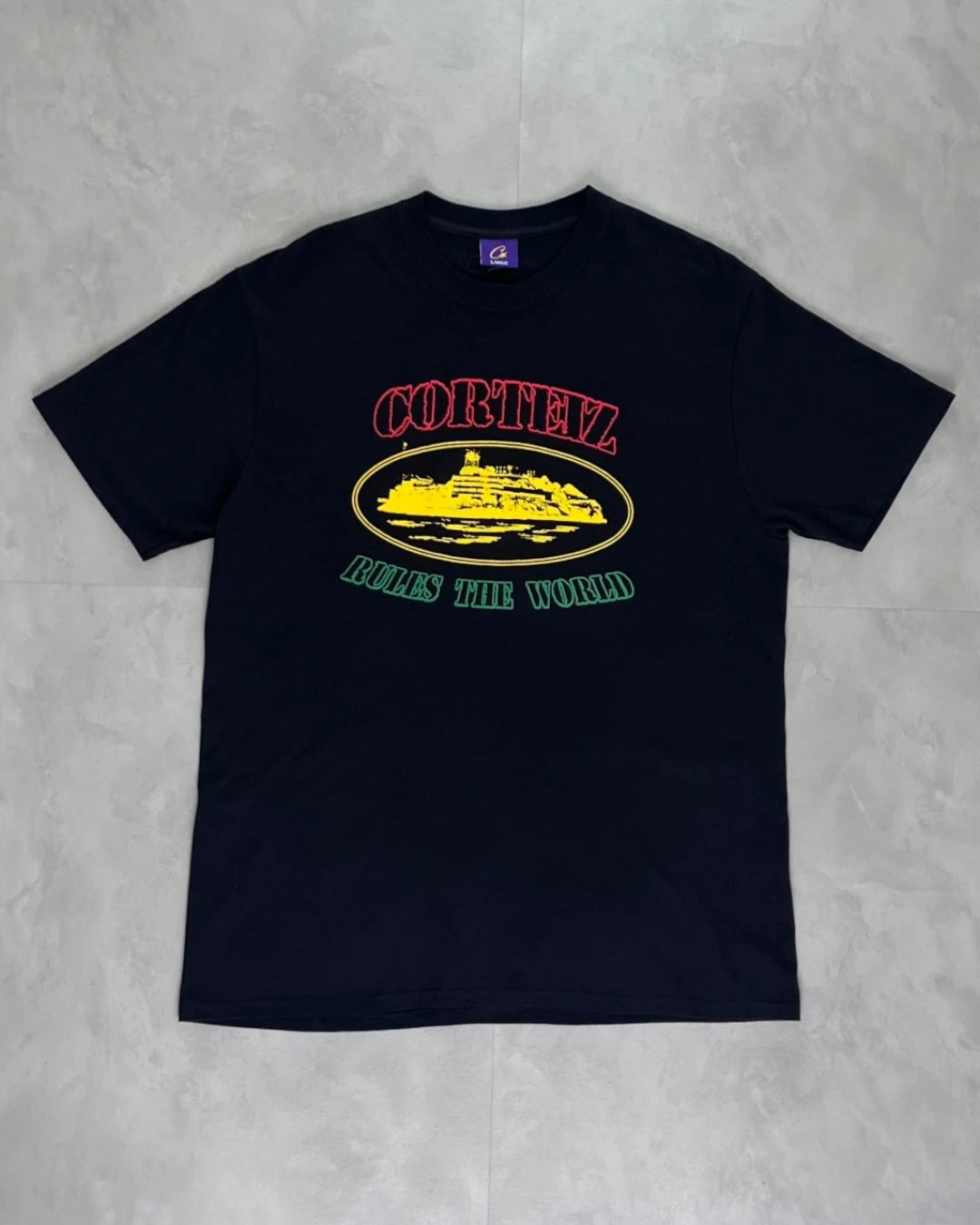 Corteiz Carni Alcatraz T-Shirt black – L