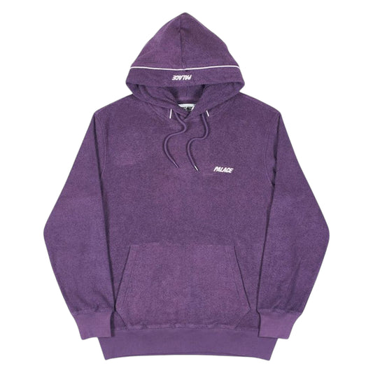 Palace Pipeline Hoodie purple towel - M
