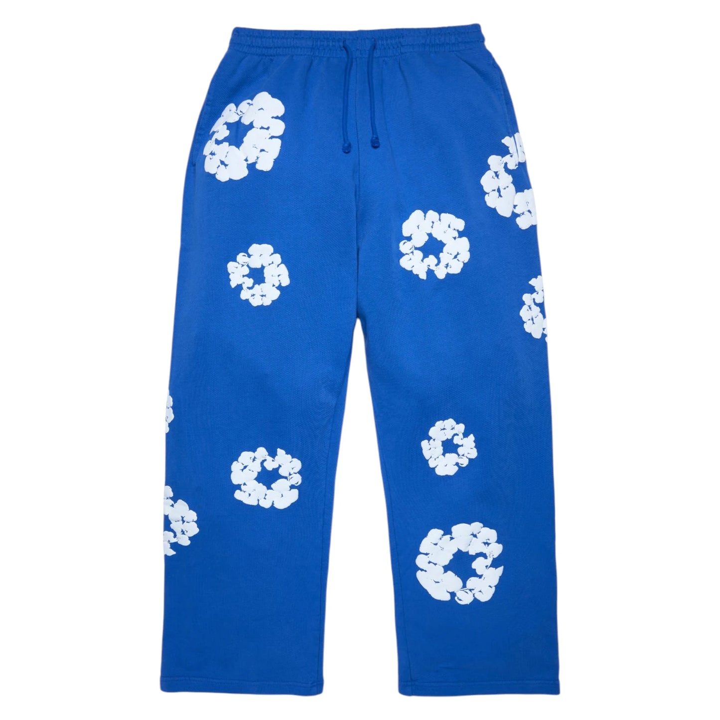 Denim Tears Cotton Wreath Shorts Zip Up Hoodie Full Set blue - M