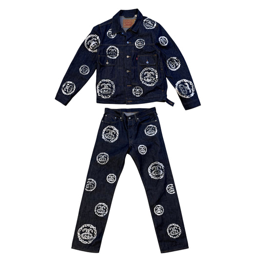 Denim Tears x Stussy Denim Set - M|W34