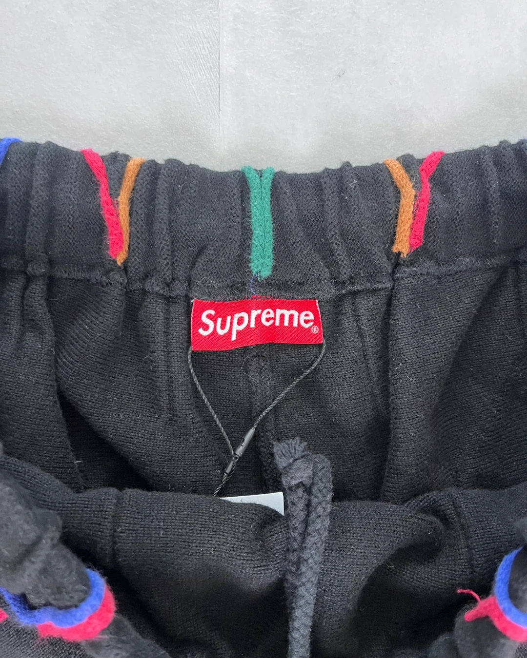 Supreme Hex Knit Shorts black – L