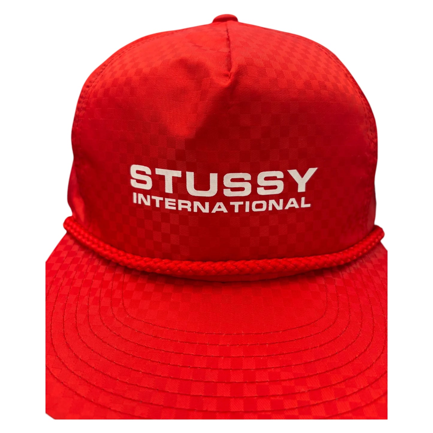 Stussy International Cap red