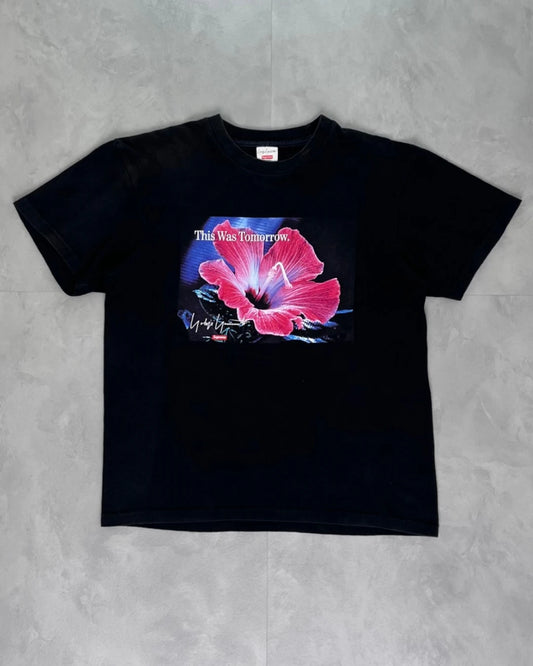 Supreme X Yohji Yamamoto "This Was Tomorrow" T Shirt black – S