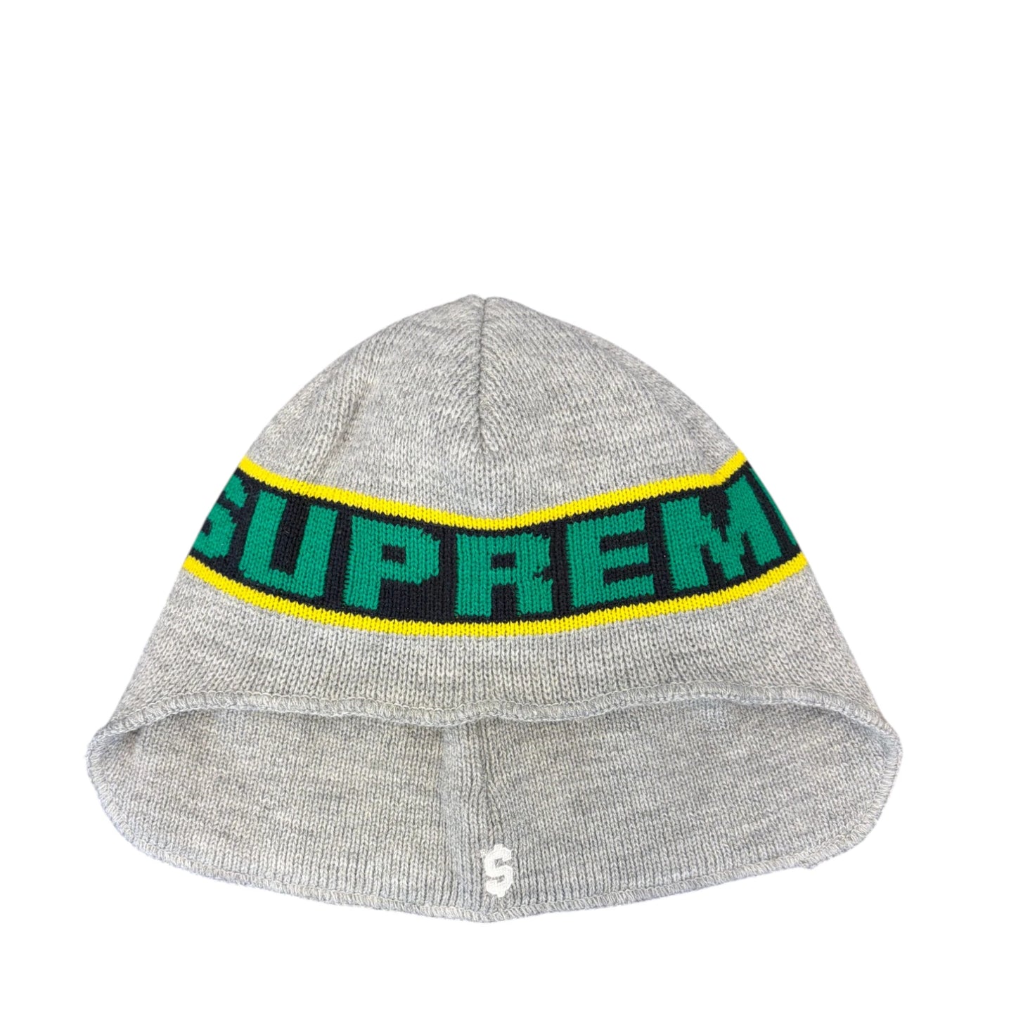 Supreme Earflap Beanie grey - OS