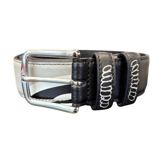 Slawn X Zabal Reversible Leather Belt black - OS