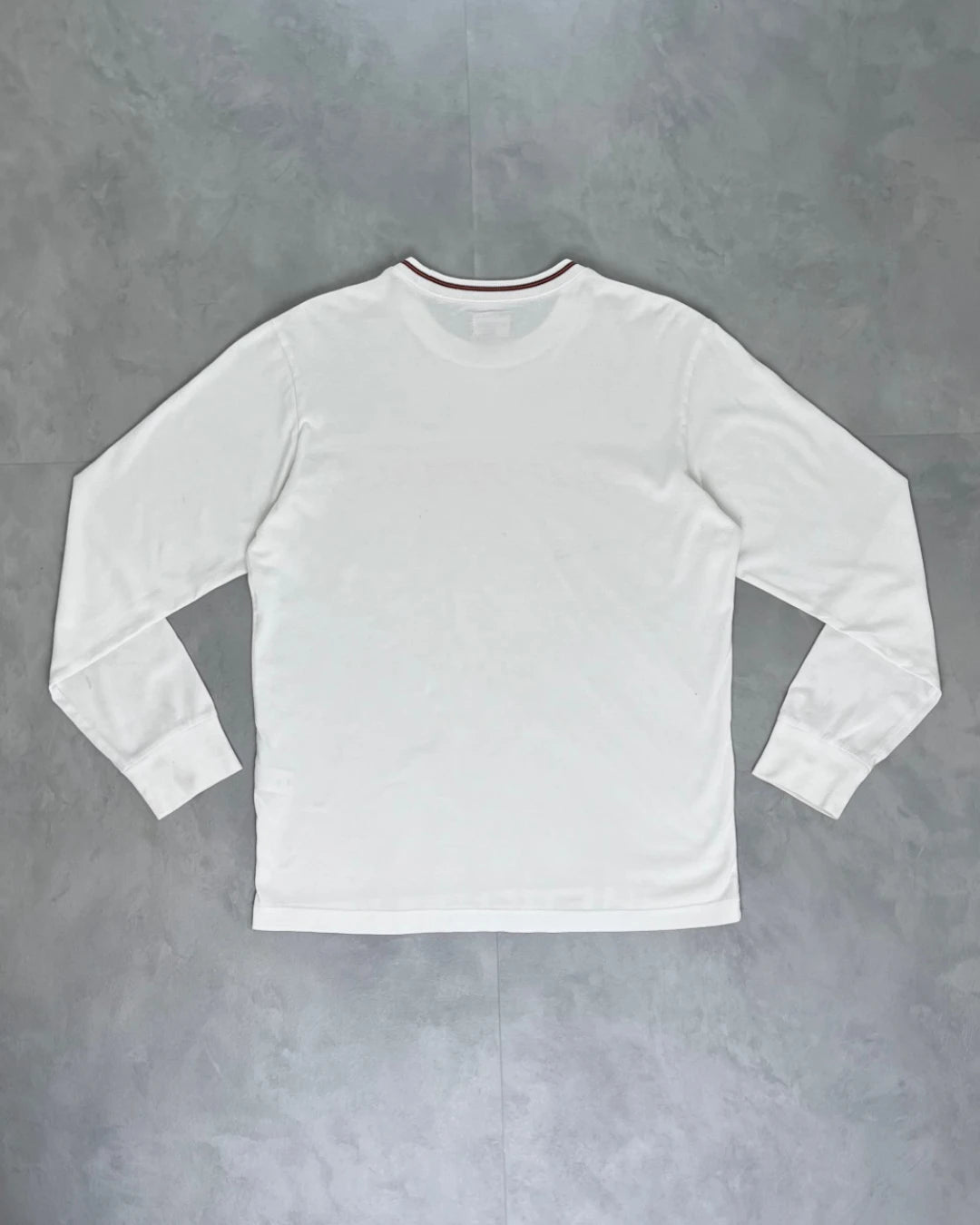Supreme Bevel Longsleeve T Shirt white – S