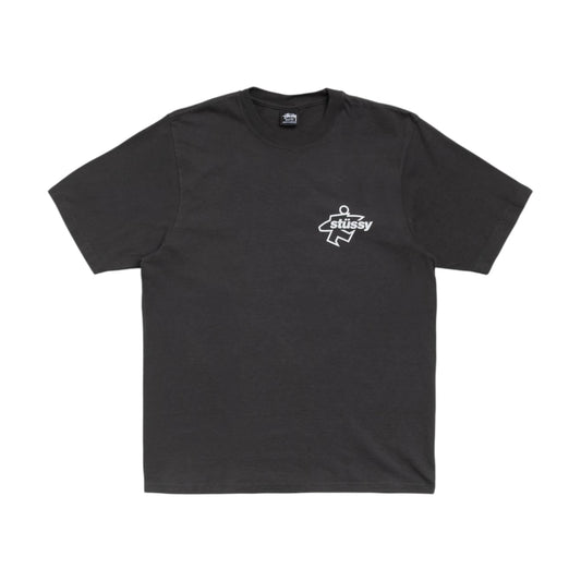 Stussy Surf Size T Shirt faded black