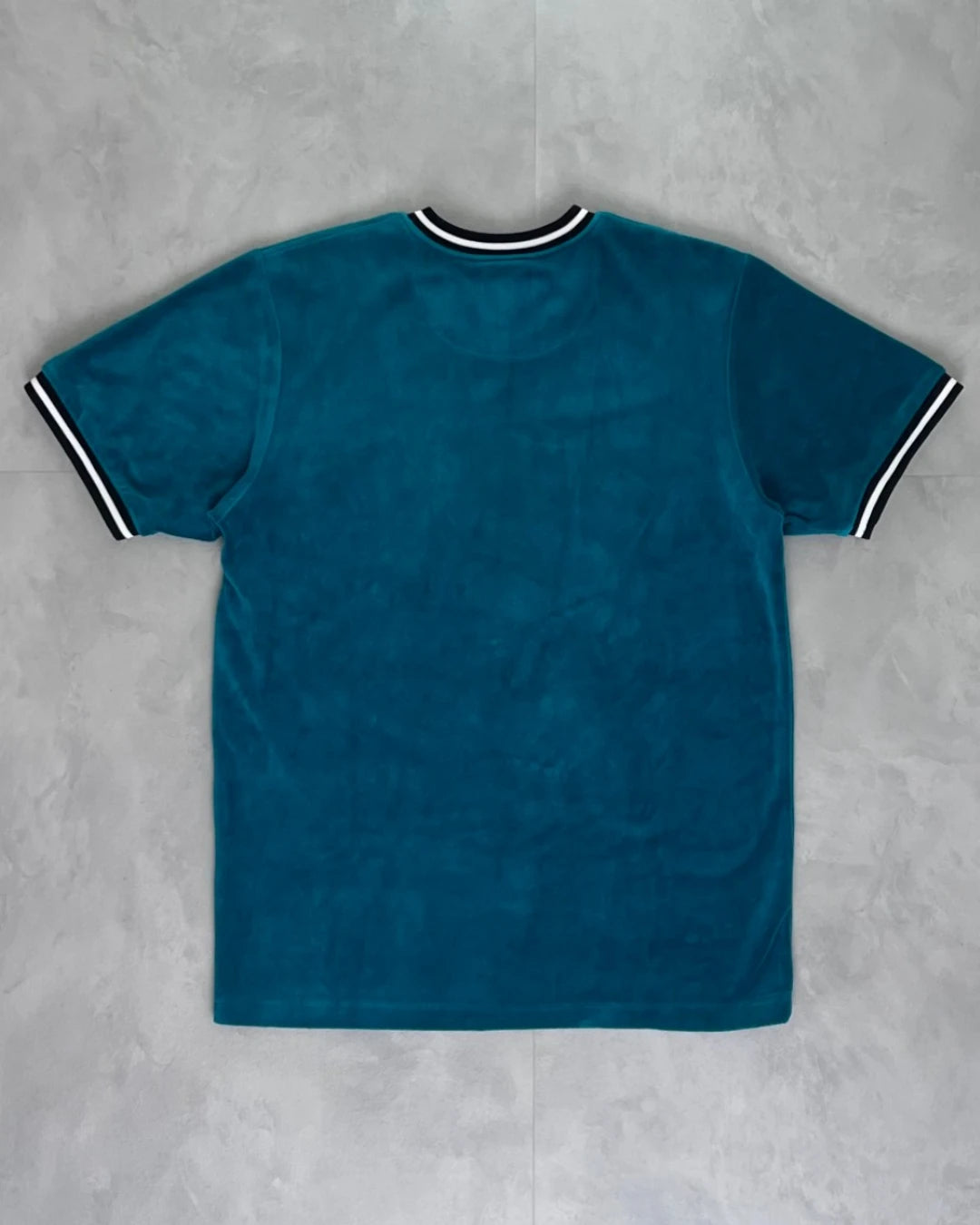 Supreme Velour Baseball Jersey turquoise – M