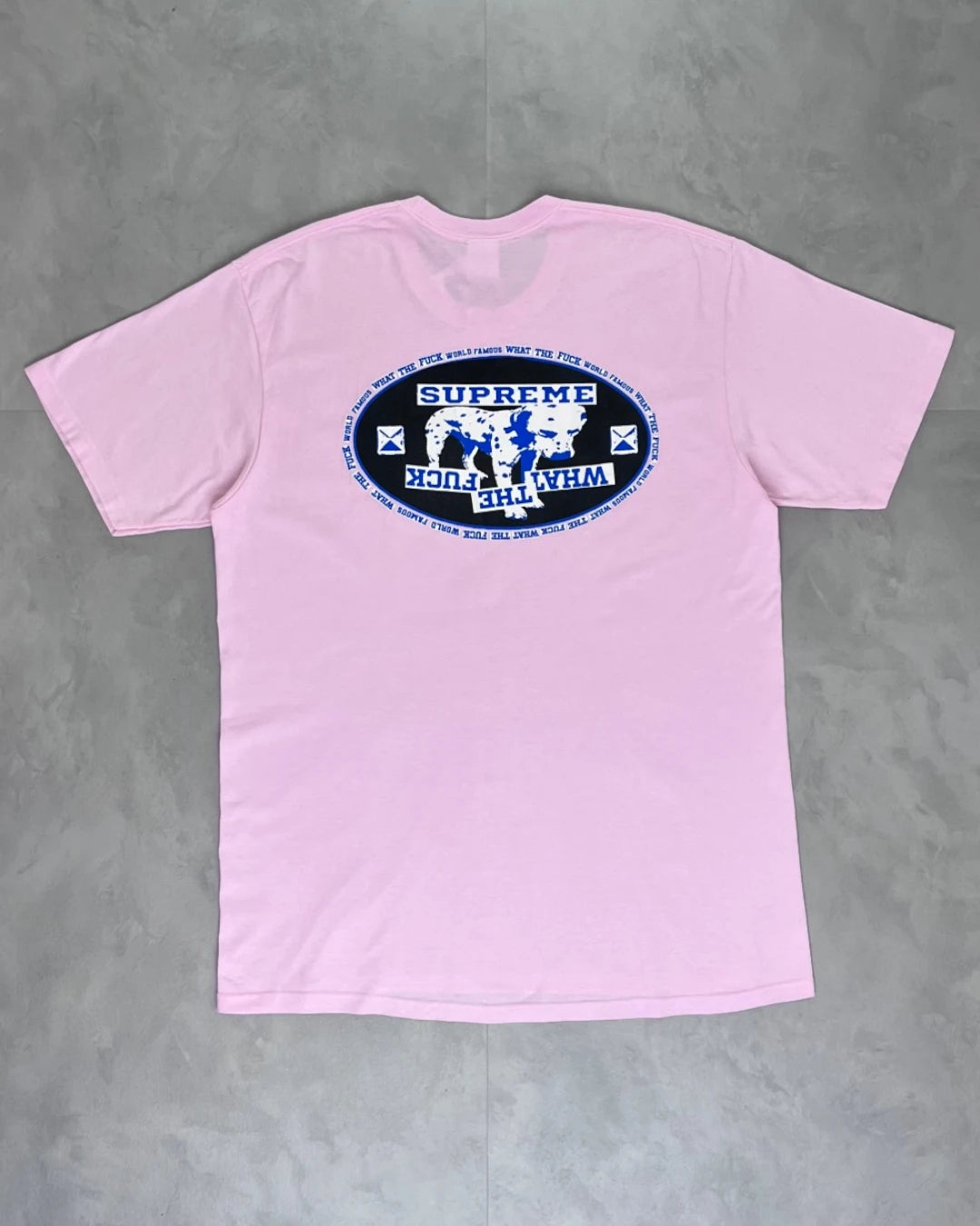 Supreme Dalmatian T Shirt pink – L