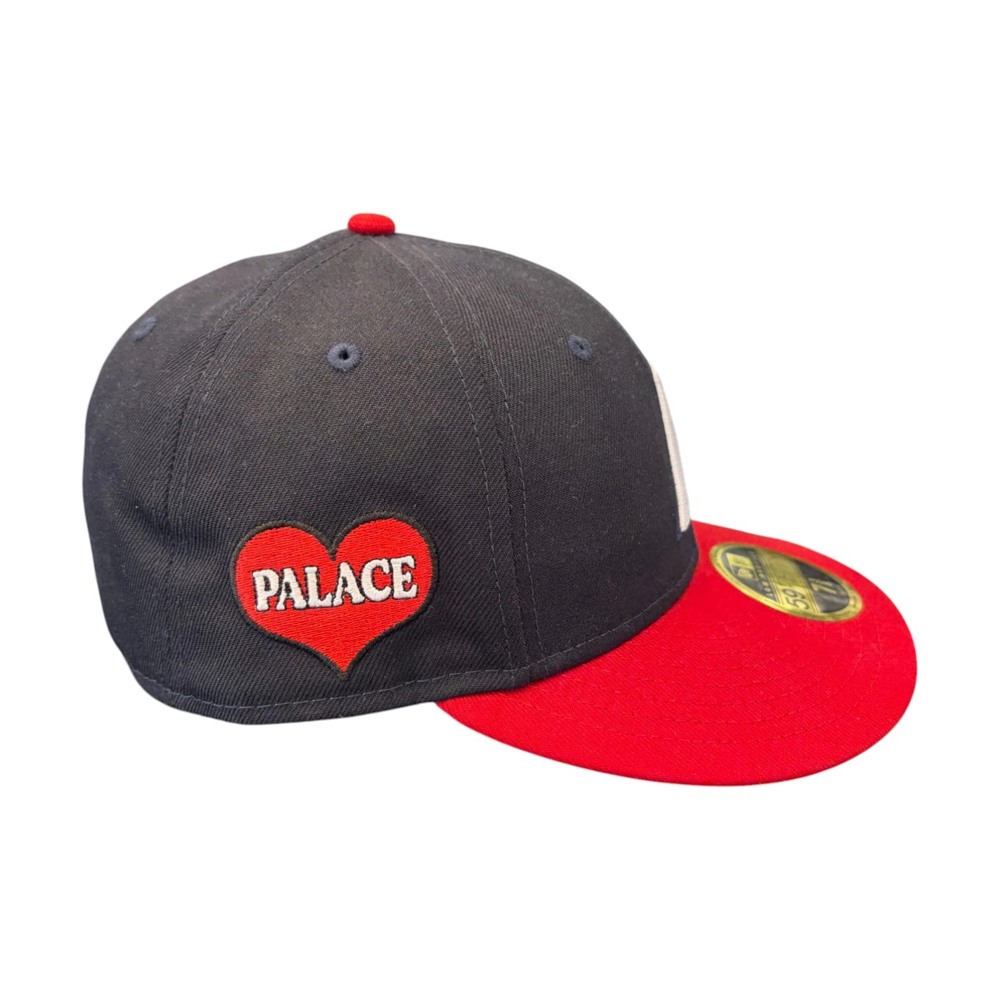 Palace X New Era 59fifty Fitted Cap navy + red - 7 3/8