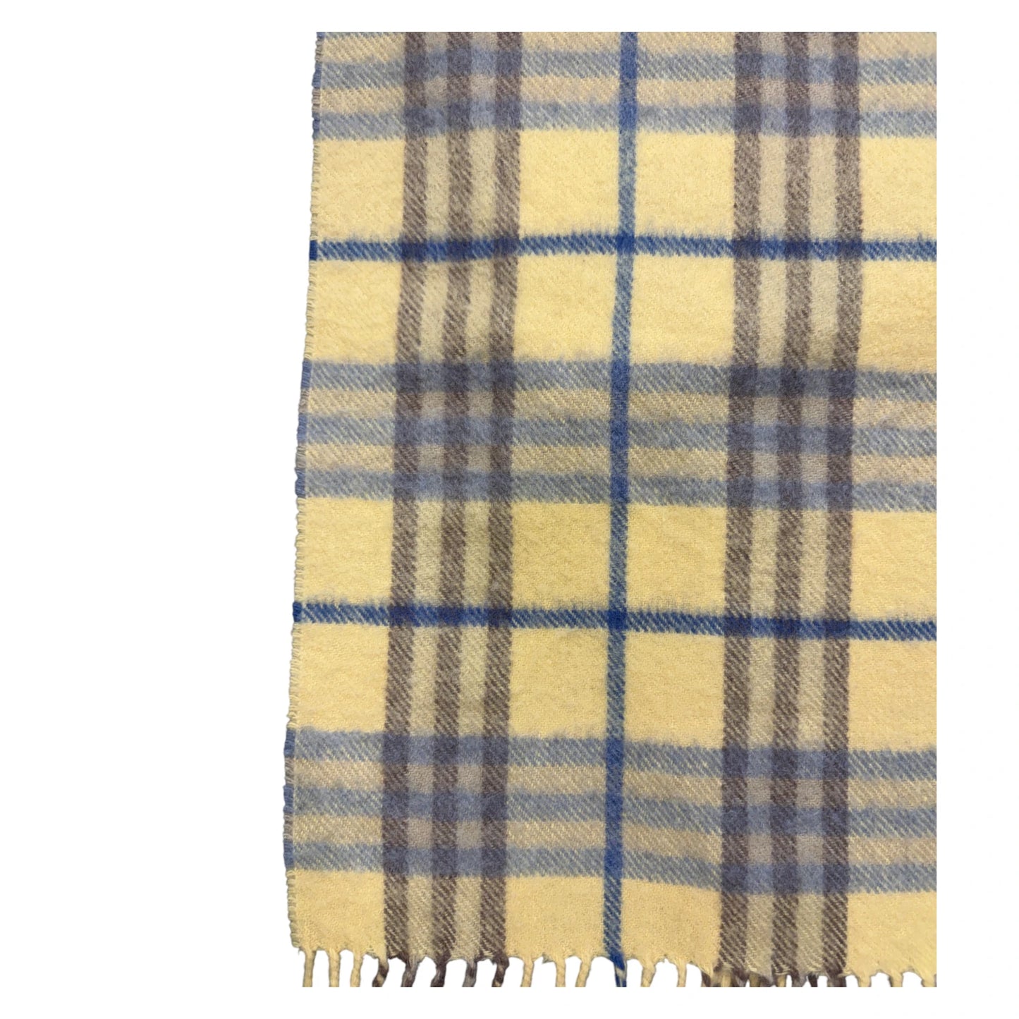 Burberry Plaid Scarf yellow