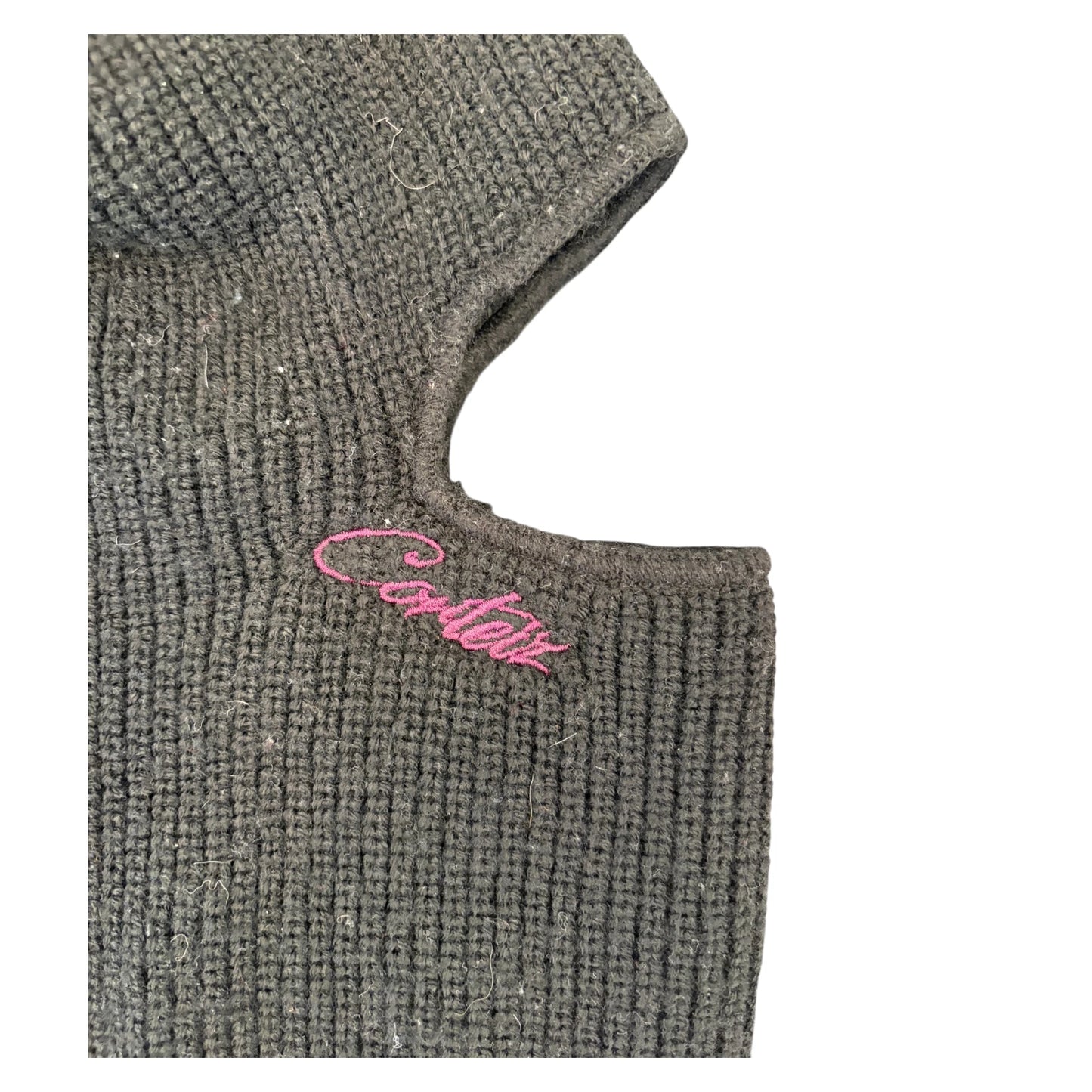 Corteiz Knitted Balaclava black / purple - OS