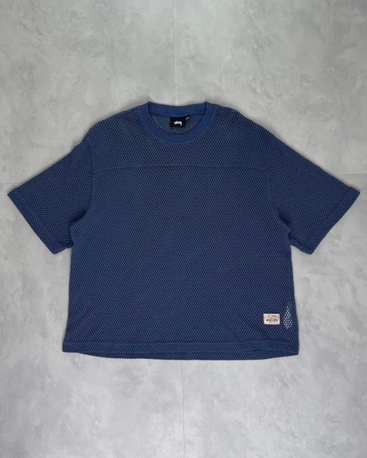 Stussy Workwear Mesh Jersey navy – S