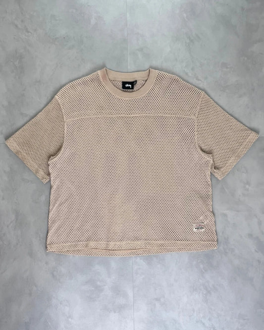 Stussy Workwear Mesh Jersey beige – S