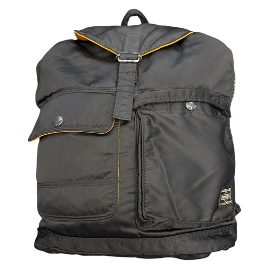 Porter Black Drawstring Backpack
