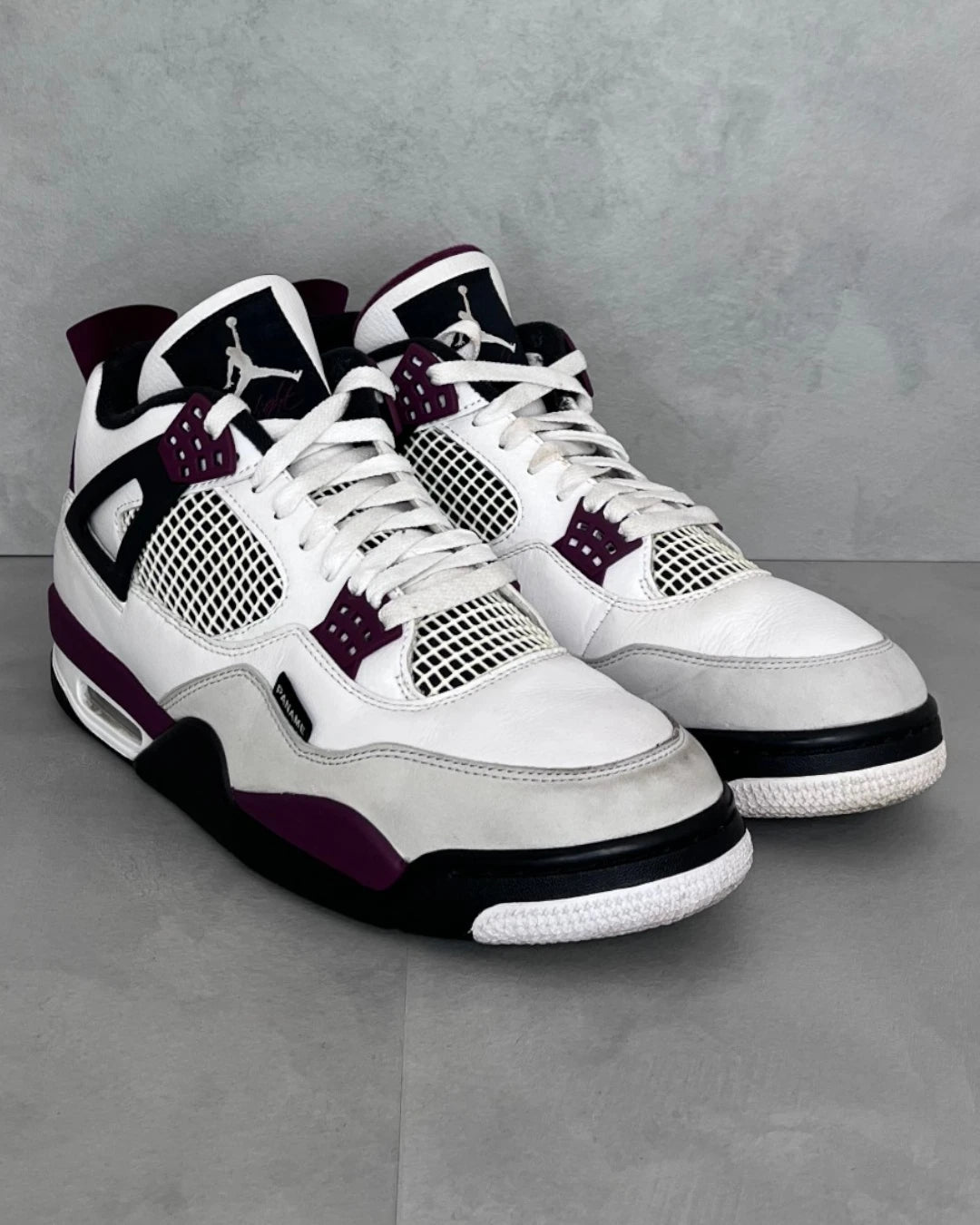 Jordan 4 Retro PSG white / purple - UK11