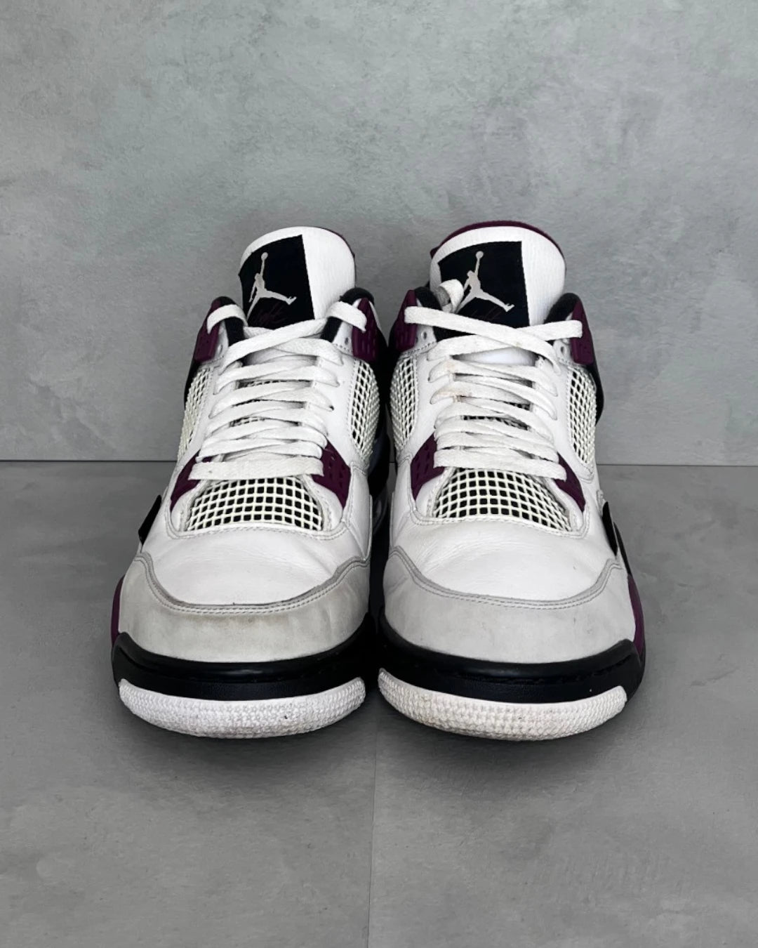 Jordan 4 Retro PSG white / purple - UK11