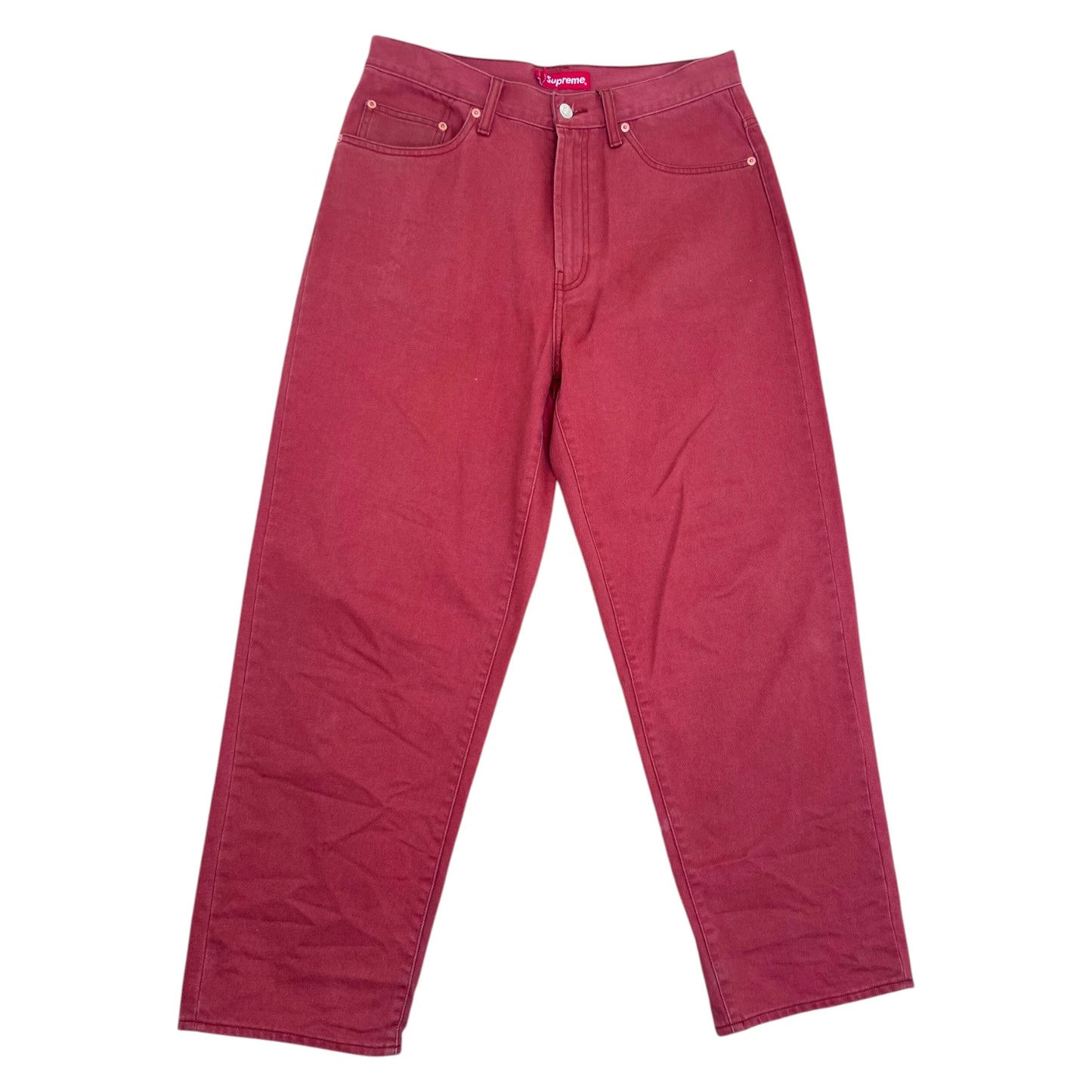 Supreme Baggy Denim burnt orange - W30