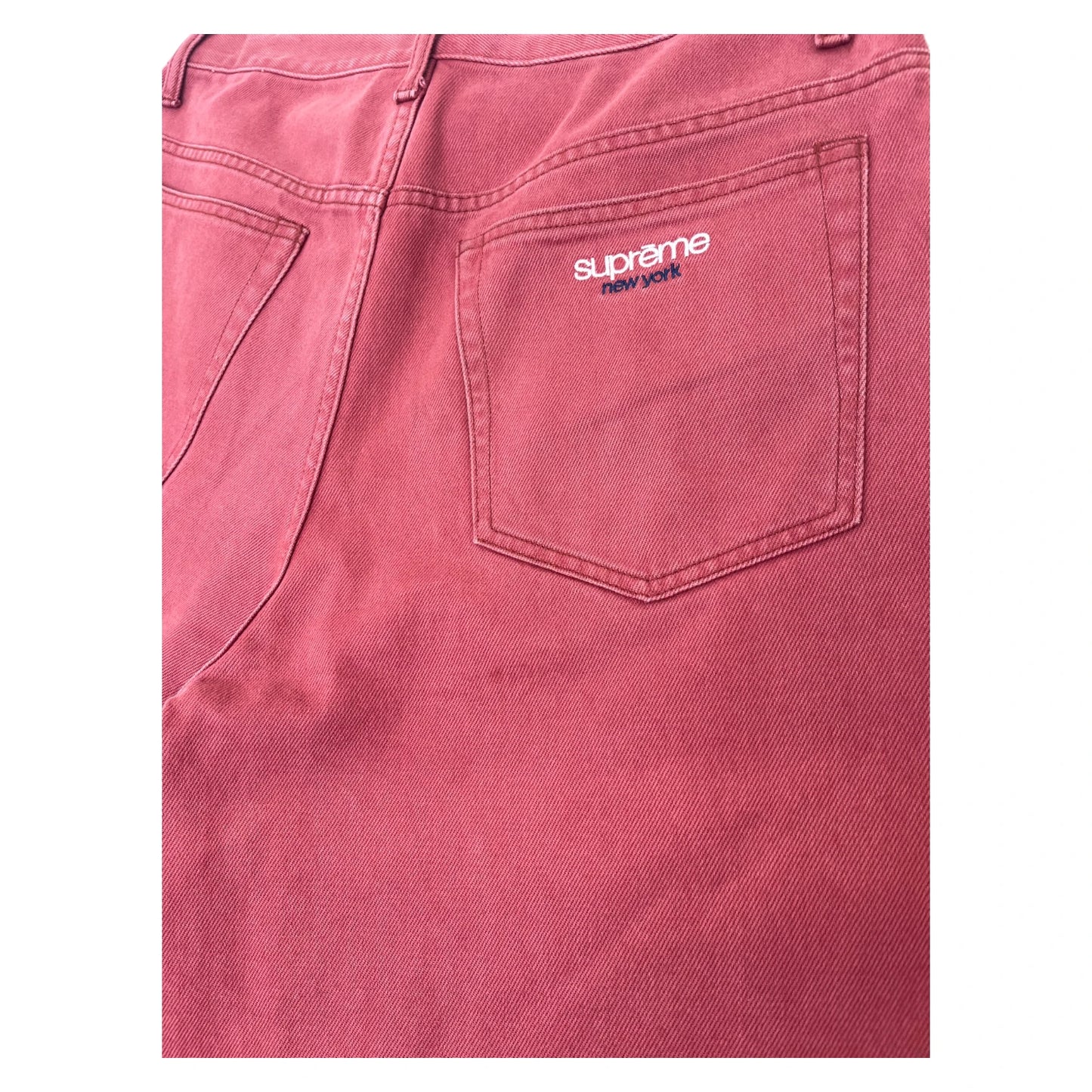 Supreme Baggy Denim burnt orange - W30
