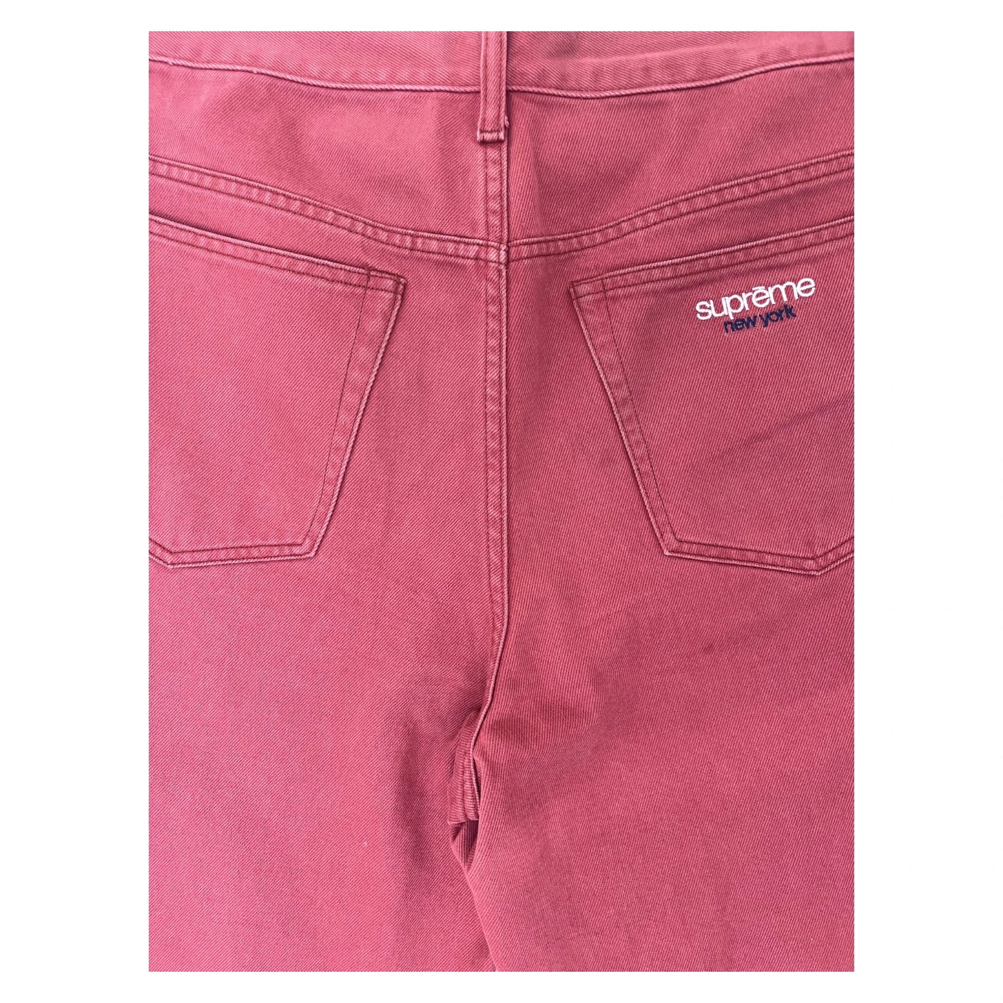 Supreme Baggy Denim burnt orange - W30