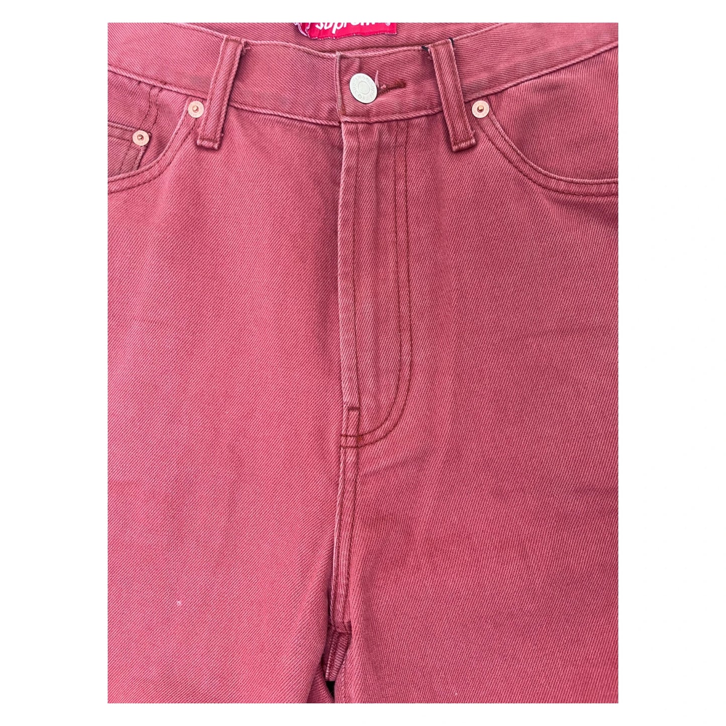 Supreme Baggy Denim burnt orange - W30