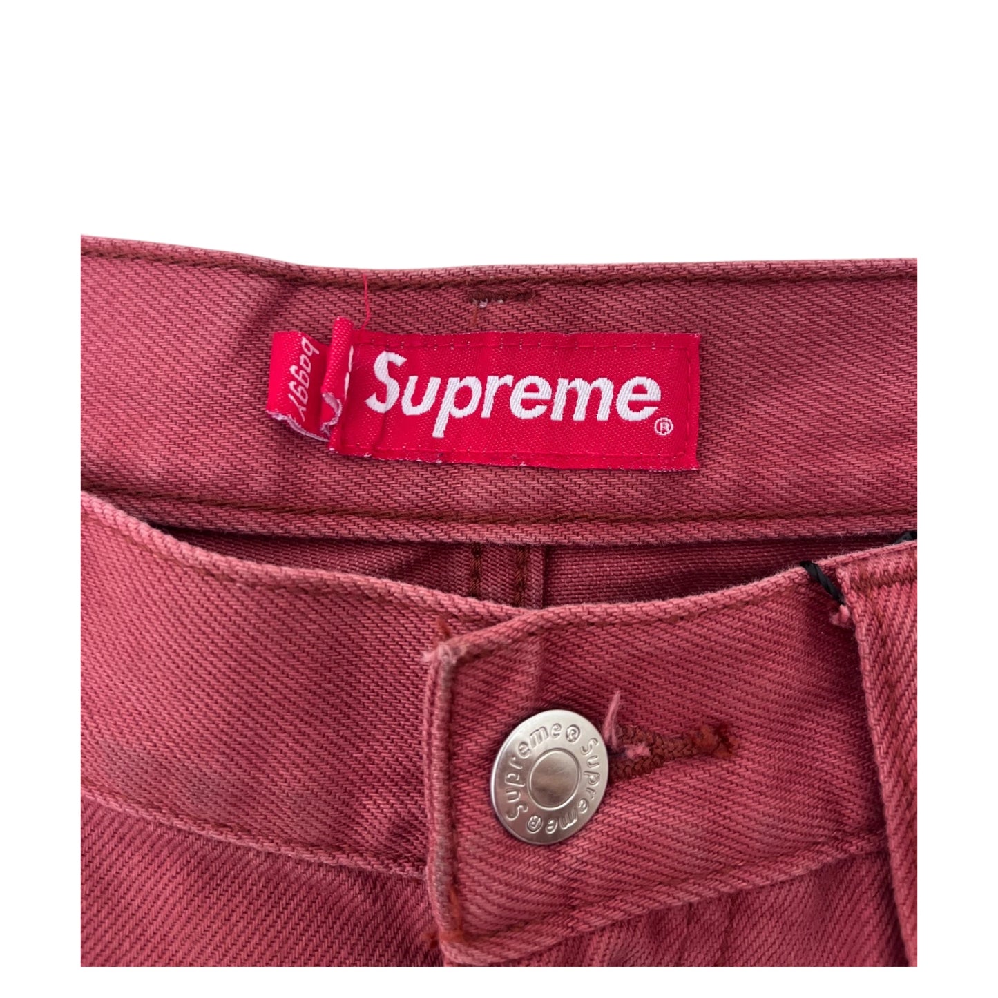 Supreme Baggy Denim burnt orange - W30