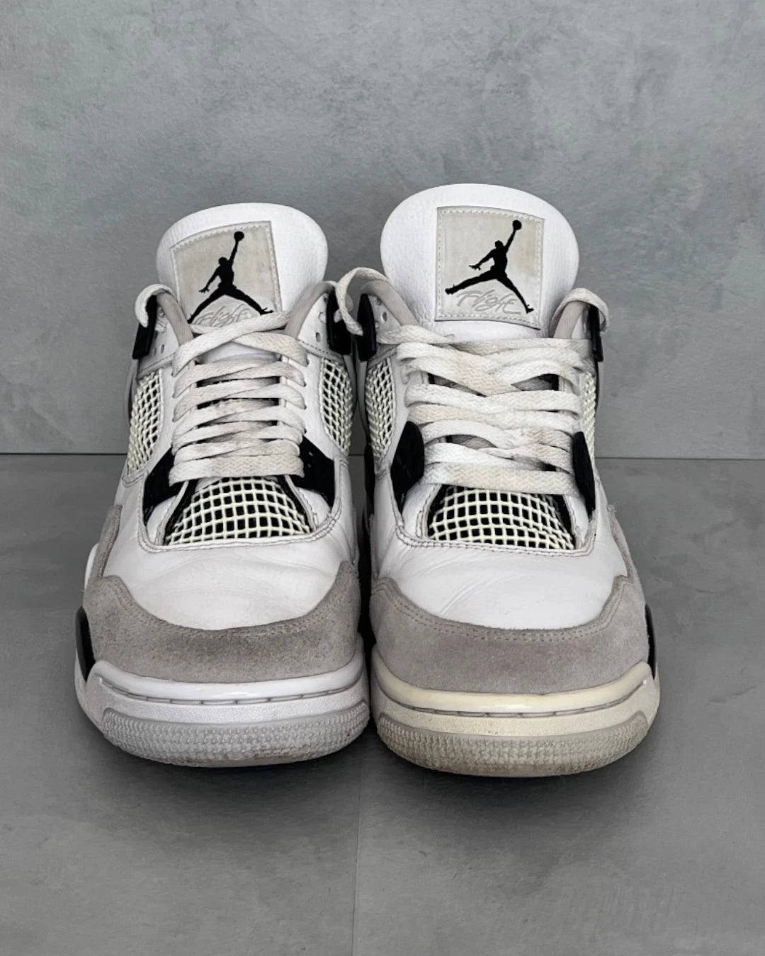 Air Jordan 4 Retro Military Black - UK8.5