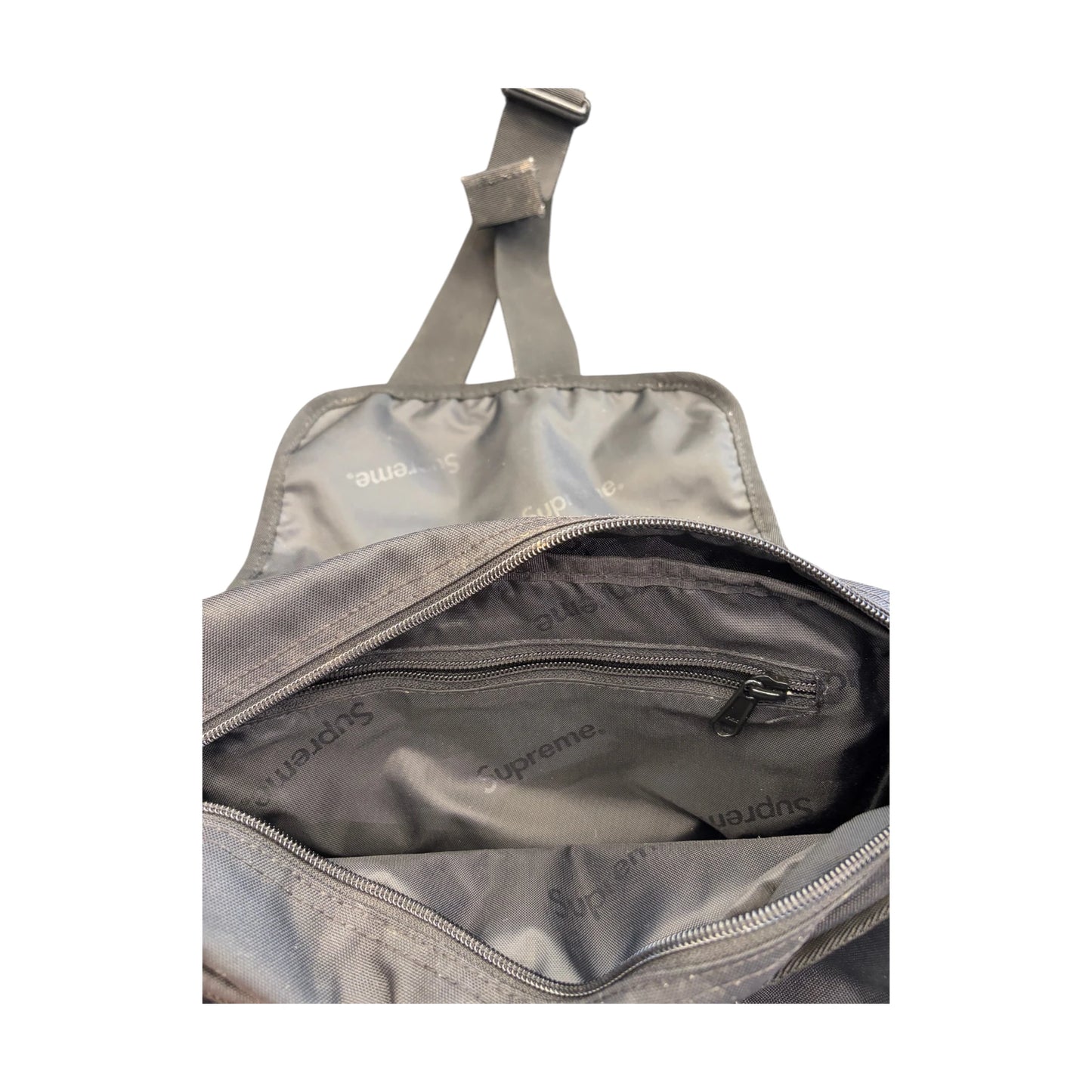 Supreme Mesh Waist Bag black - OS