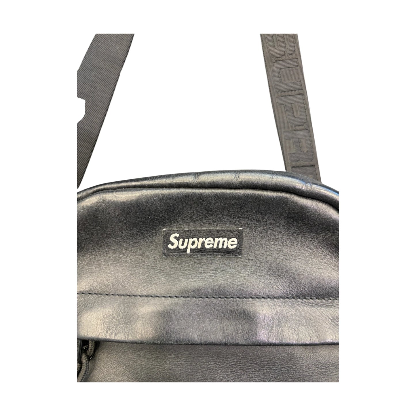 Supreme Leather Pouch black - OS