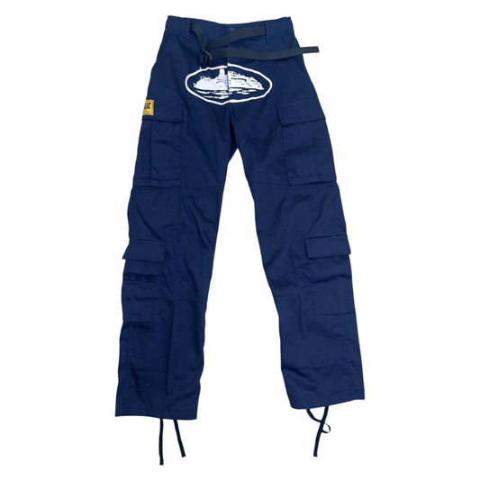 Corteiz Alcatraz Cargos navy + blue - XS