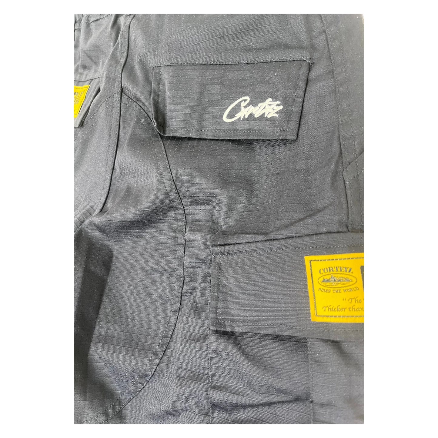 Corteiz Alcatraz Cargos navy + blue - XS
