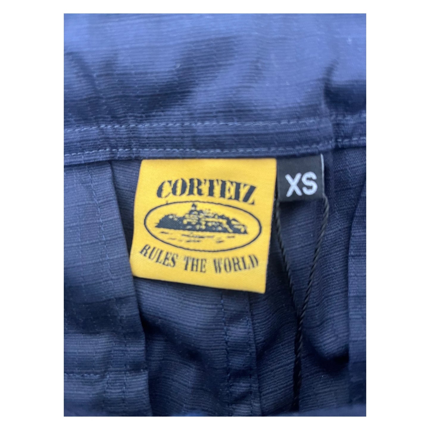 Corteiz Alcatraz Cargos navy + blue - XS
