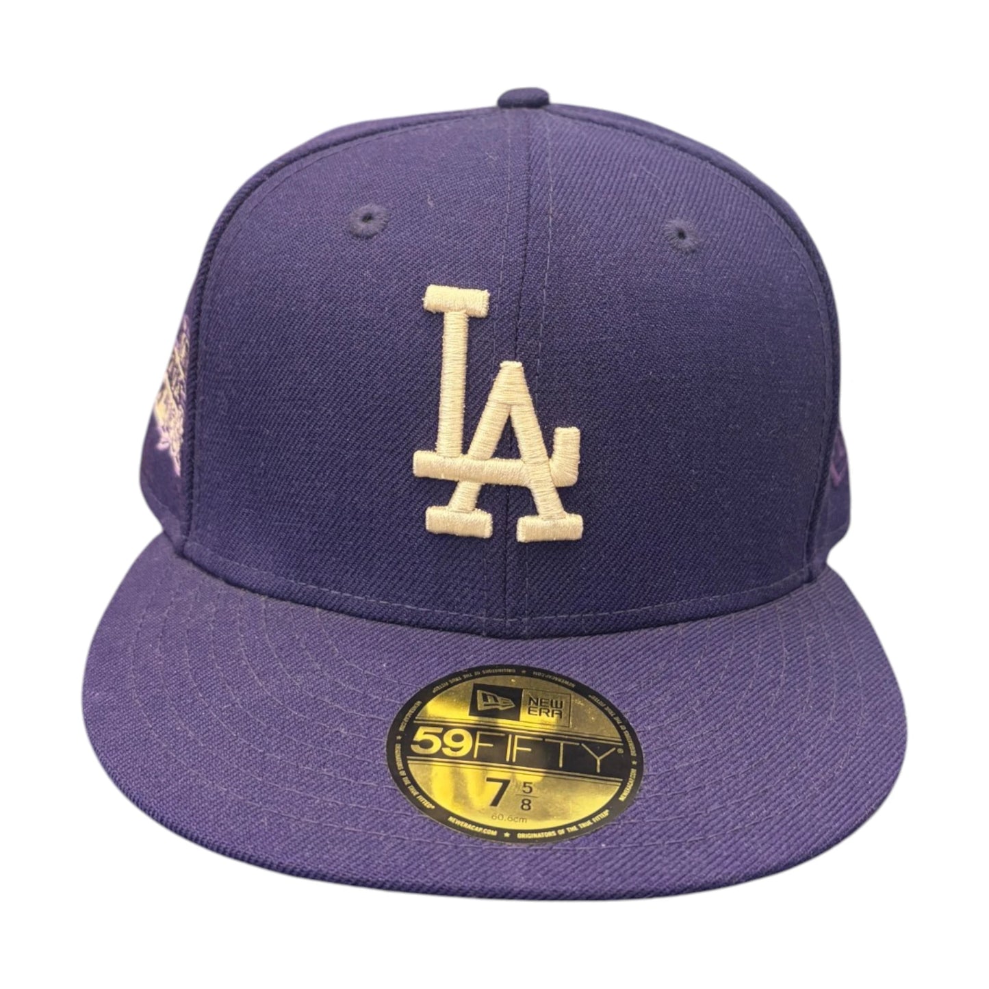 New Era LA 59fifty Fitted Cap purple – (GRADE A) / 7 5/8