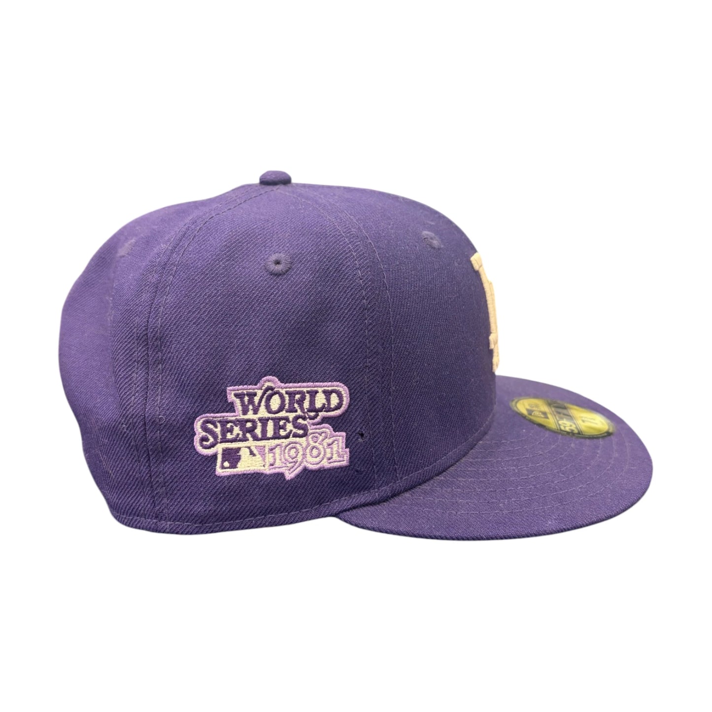 New Era LA 59fifty Fitted Cap purple – (GRADE A) / 7 5/8