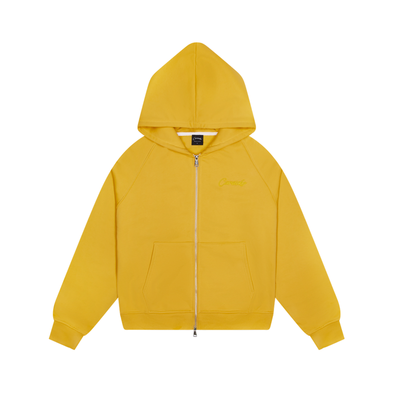 Carsicko Core Zip-up Hoodie Yellow (NEW)