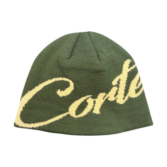 Corteiz Strike Beanie green - OS
