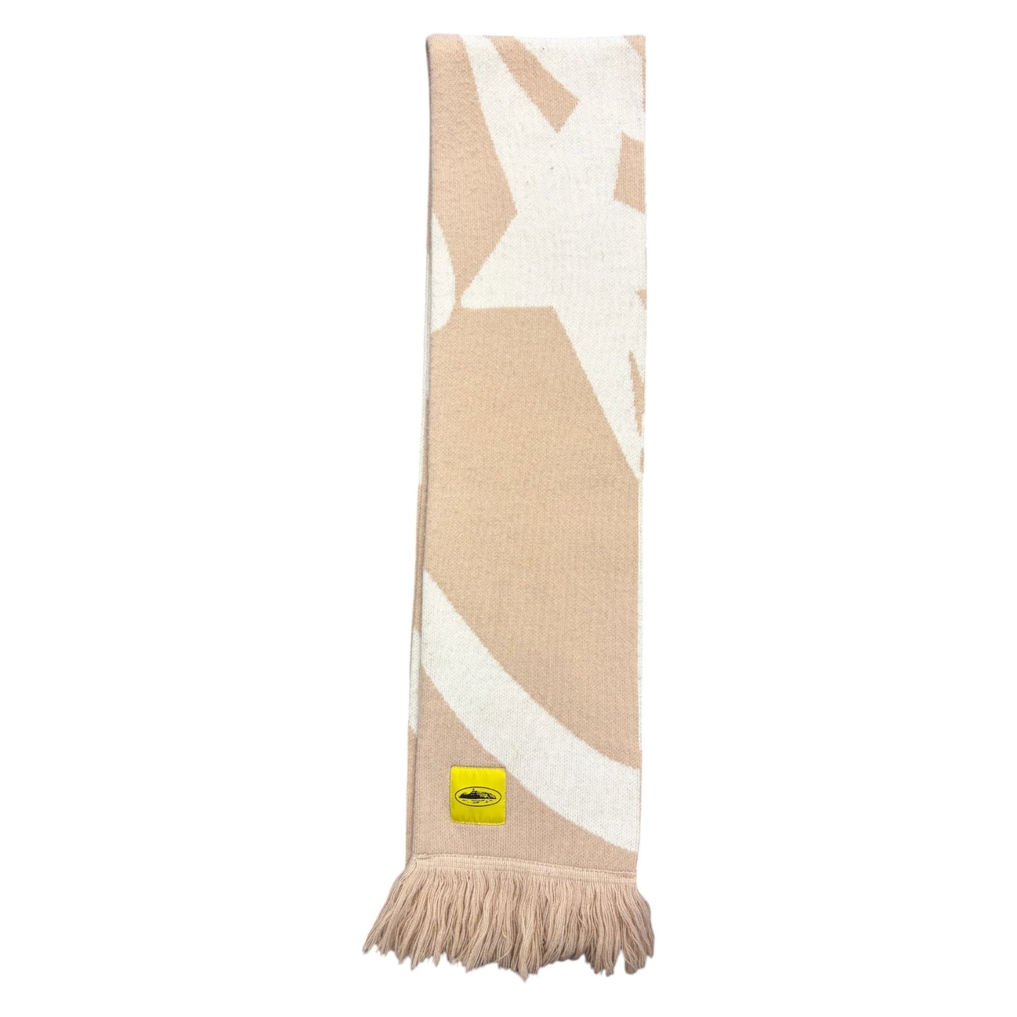 Corteiz Scarf beige / white - OS