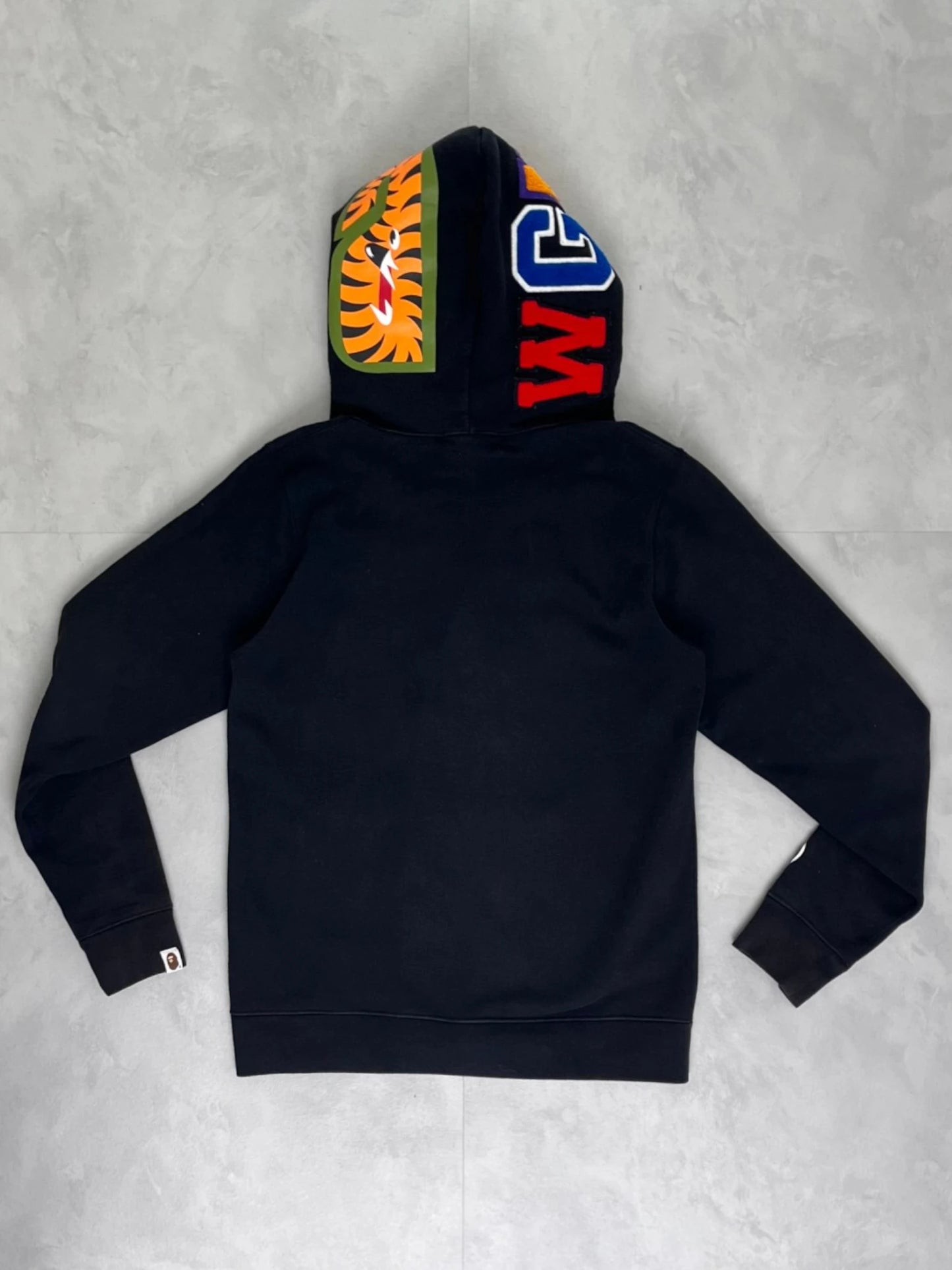 Bape Shark Zip Up Hoodie black – S
