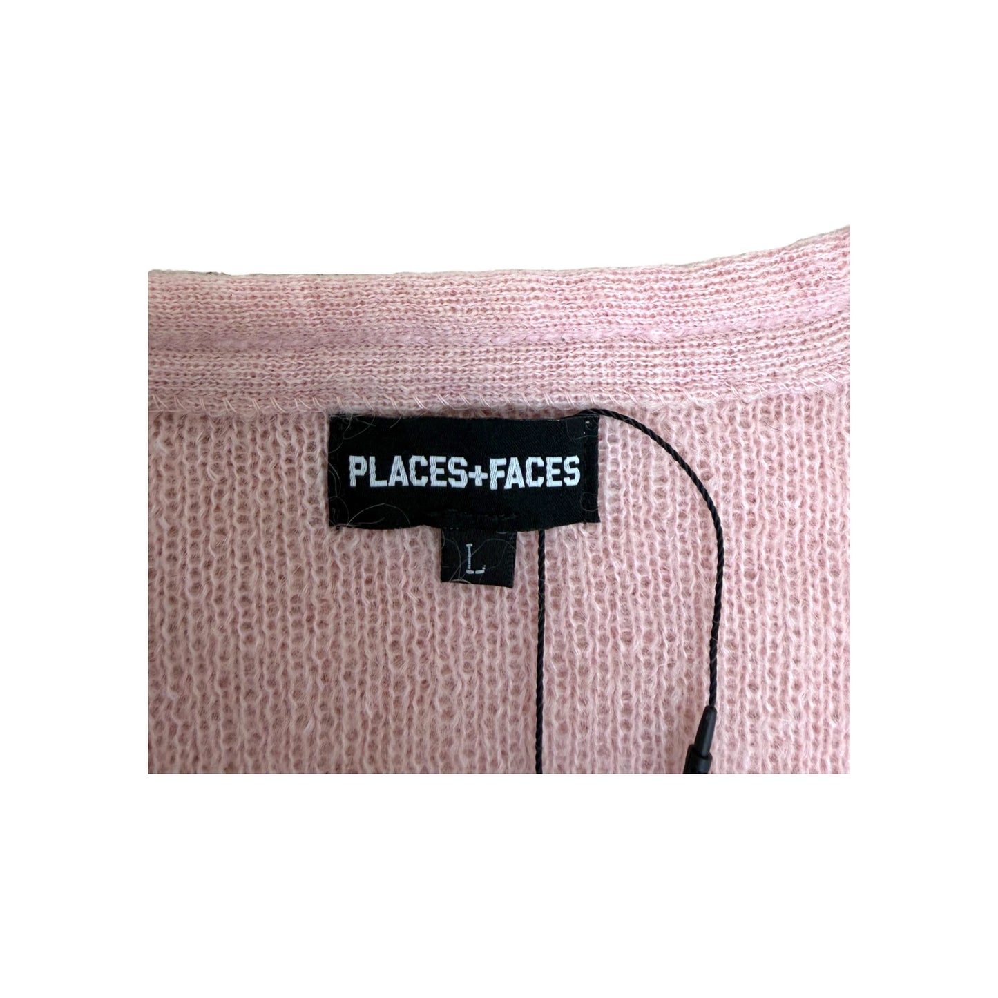 Places + Faces Cashmere Cardigan pink - L
