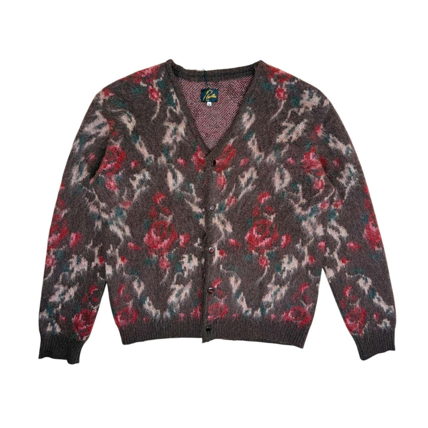 Needles Mohair Brown Cardigan - M