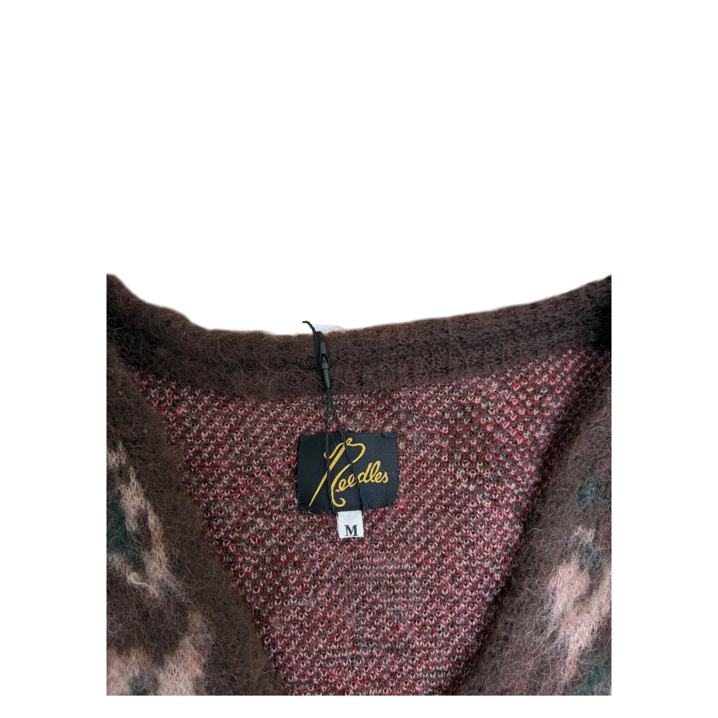 Needles Mohair Brown Cardigan - M
