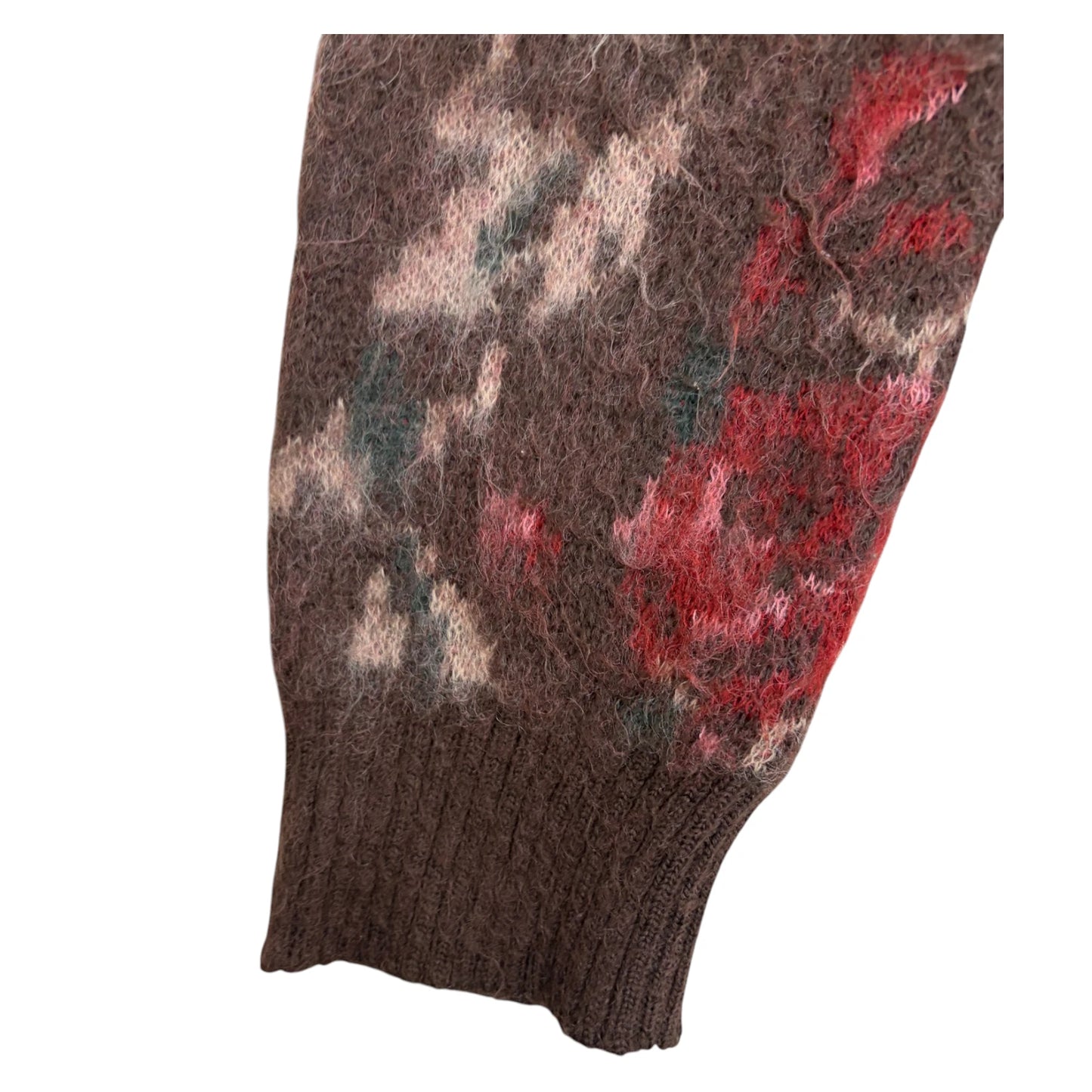 Needles Mohair Brown Cardigan - M