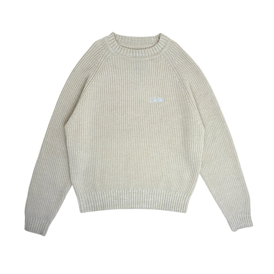 Corteiz VVS Knit Sweatshirt cream - M