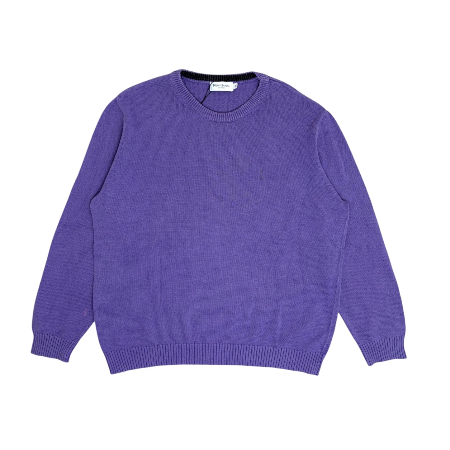 YSL Knitted Sweatshirt purple - XL
