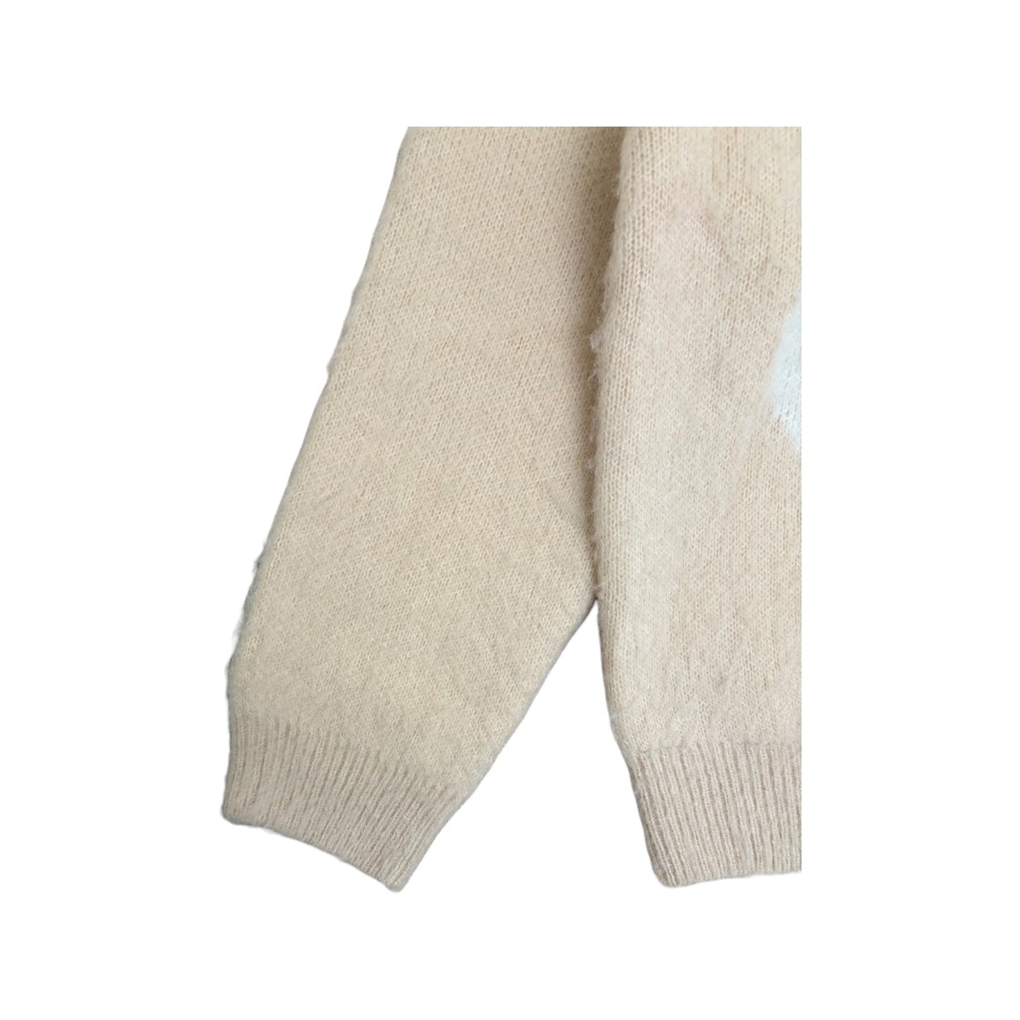 Corteiz Mohair Knit Sweater beige - L
